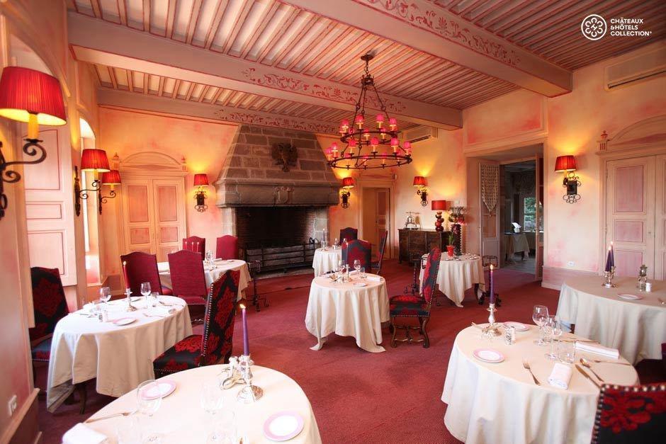 Hotel Chateau De Castel Novel - Les Collectionneurs Varetz Restaurant bilde